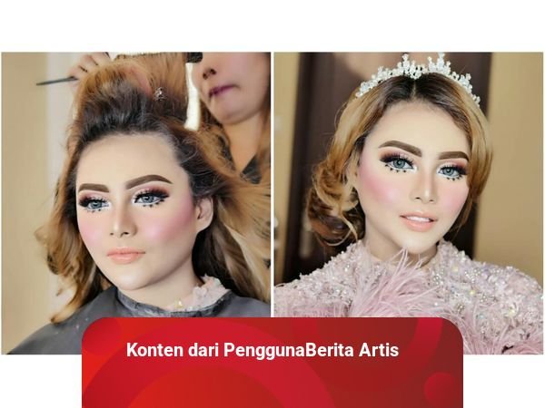 Make up ala barbie simple hot sale